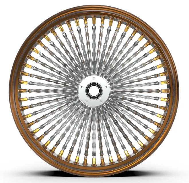 Fat 52 Twisted Spoke Wheel